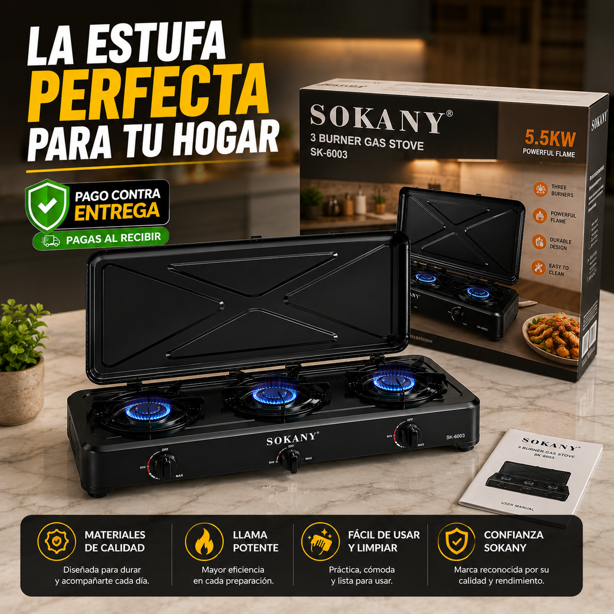 La solución perfecta para cocinar todos los días
