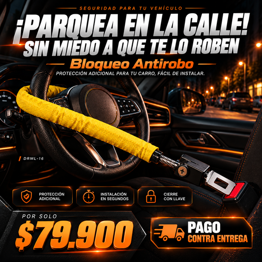 bloquea volante antirobo