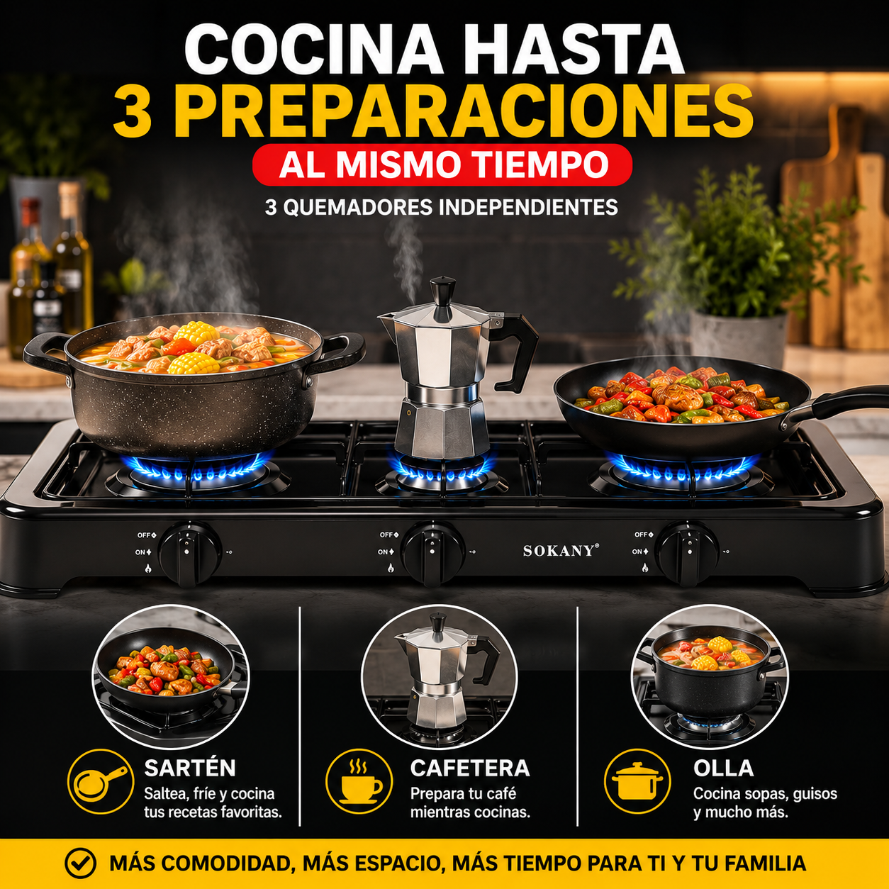 La solución perfecta para cocinar todos los días