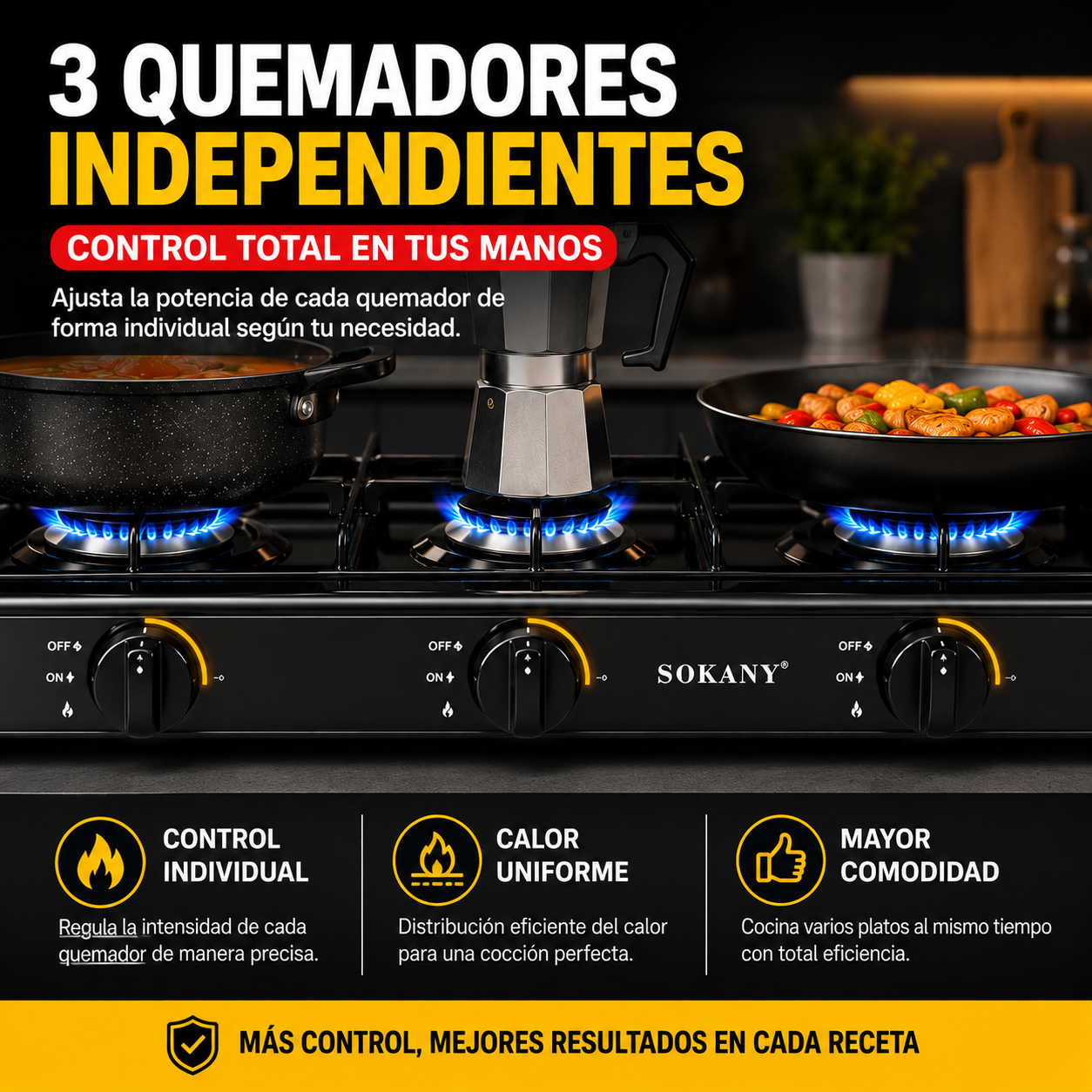 La solución perfecta para cocinar todos los días