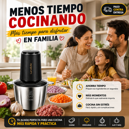 Picatodo Eléctrico LumaBella Multifuncional
