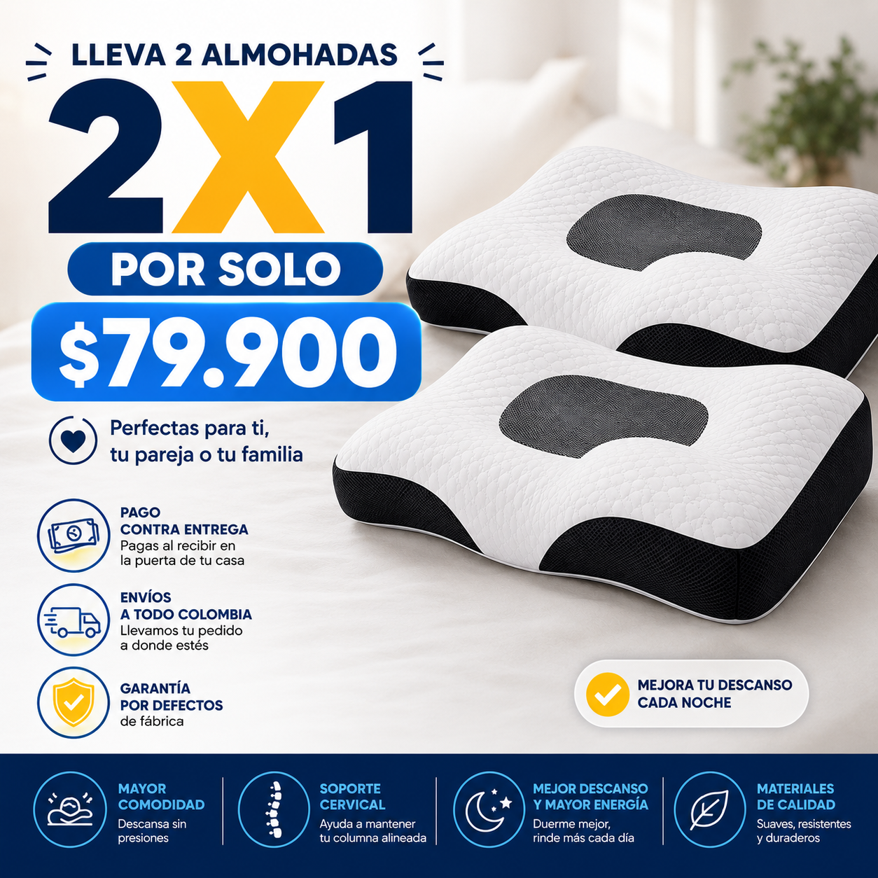 Duplica tu descanso con una sola compra