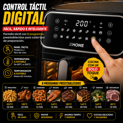 OLLA FREIDORA AIR FRYER 12L.+OBSEQUIO