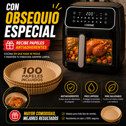OLLA FREIDORA AIR FRYER 12L.+OBSEQUIO