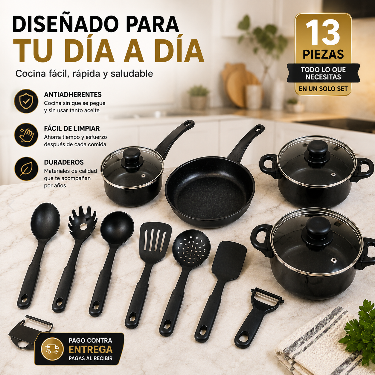 Equipa tu Cocina con Todo lo que Necesitas