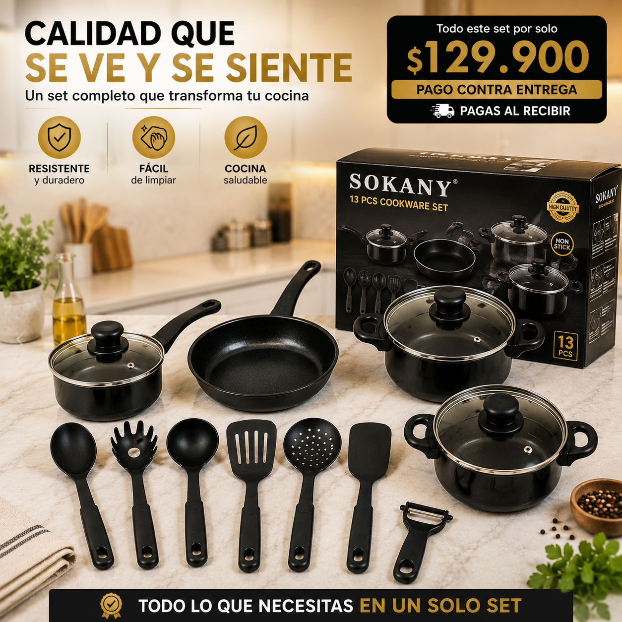 Equipa tu Cocina con Todo lo que Necesitas