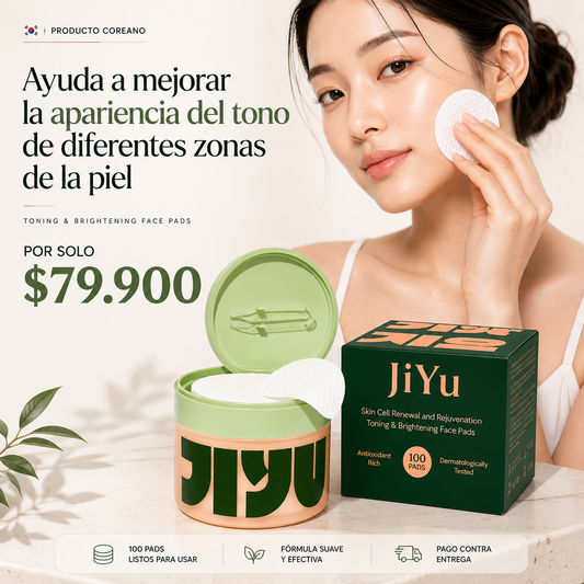 Despídete de las zonas oscuras y luce una piel más uniforme con JiYu Pads