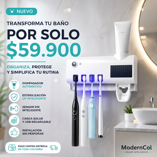 Dispensador Crema Dental+ Soporte Esteri