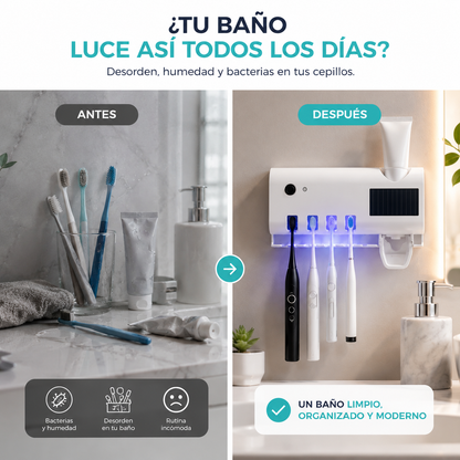 Dispensador Crema Dental+ Soporte Esteri