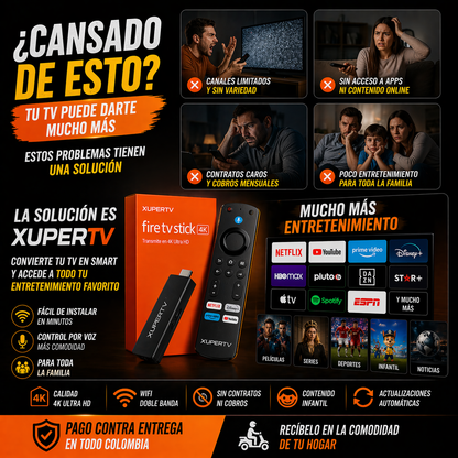 Deja de pagar plataformas y disfruta todo en tu TV con  TV Stick 10K