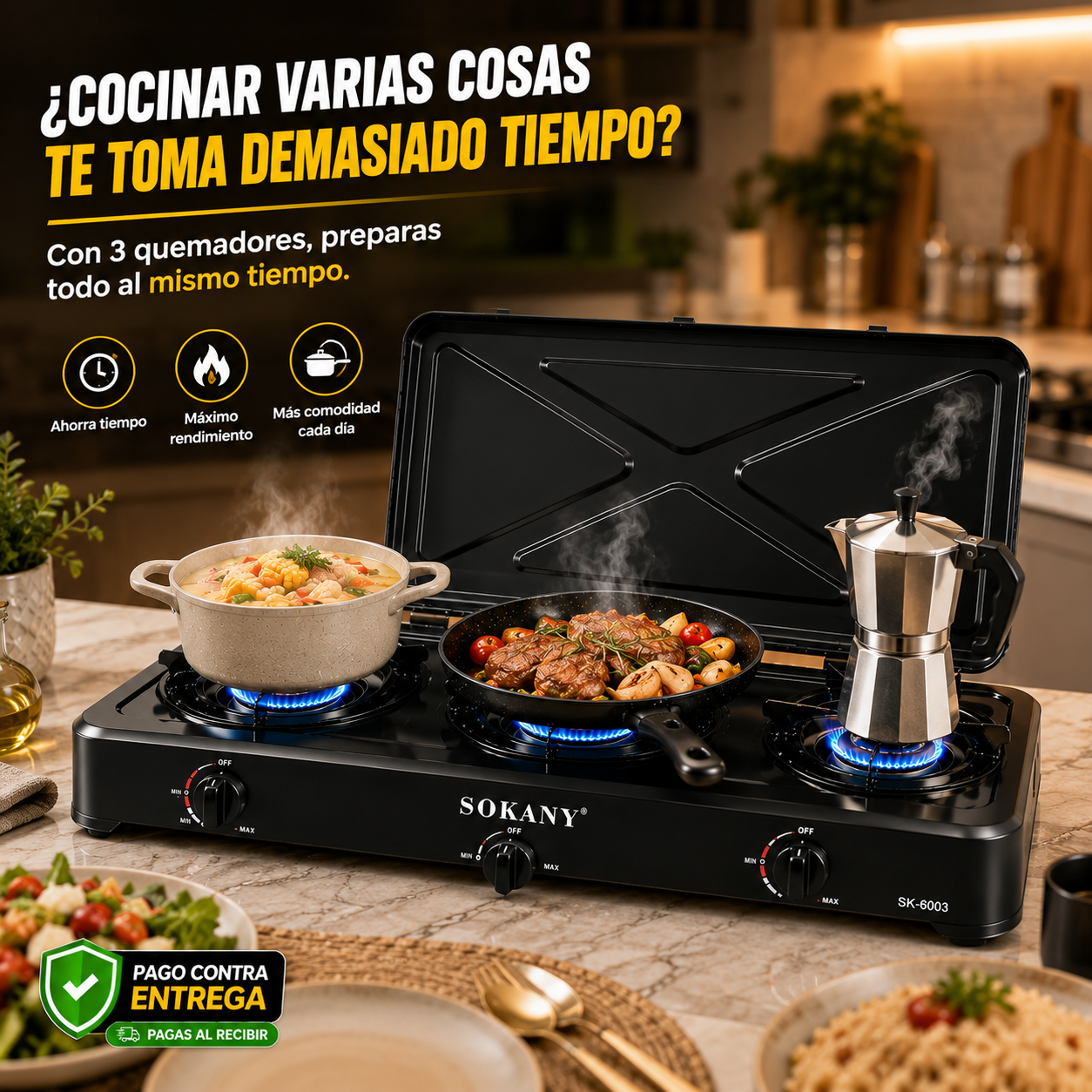 La solución perfecta para cocinar todos los días