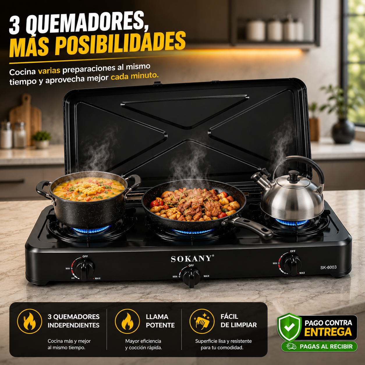 La solución perfecta para cocinar todos los días