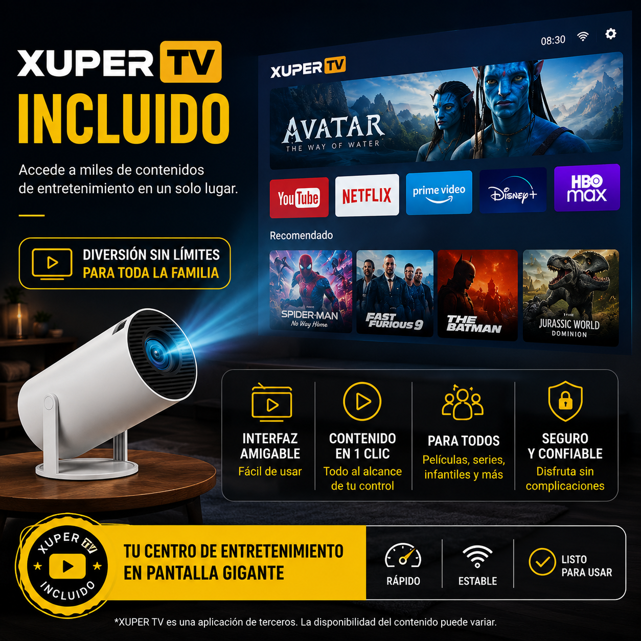 El mini proyector que está ROMPIENDO internet