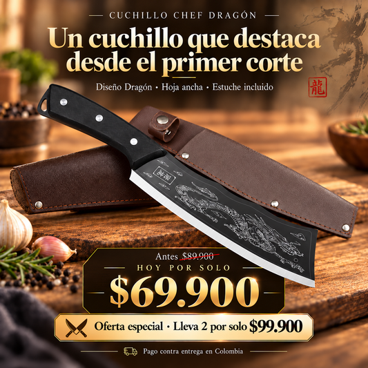 Cuchillo SAMURAI Dragon